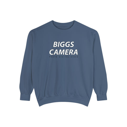 BIGGS CAMERA - (DISCOUNT CODE AVAILABLE AT BIGGS CAMERA IN CHARLOTTE, NC) - Unisex Garment-Dyed Sweatshirt